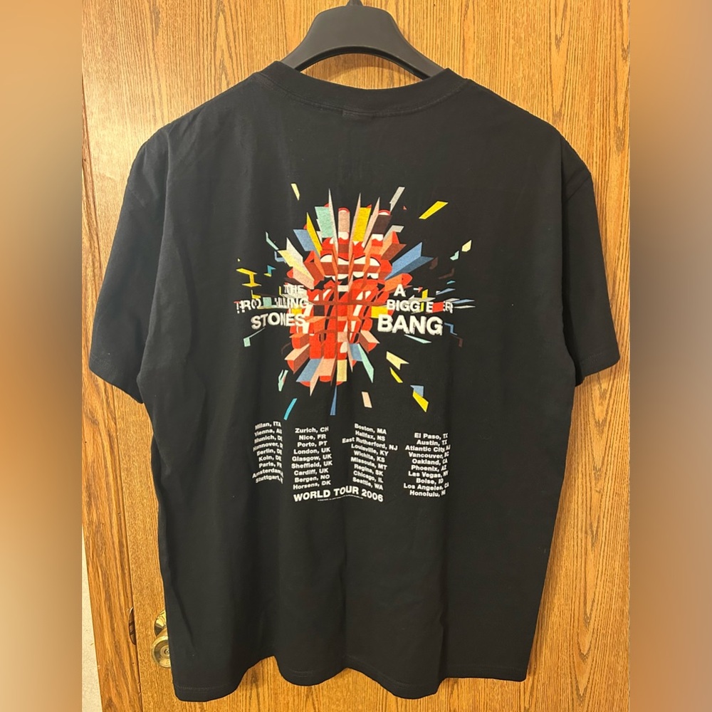 The Rolling Stones A Bigger Bang 2006 World Tour Concert T-Shirt - Picture 4 of 5